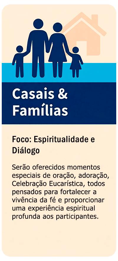 Card: Casais e Famílias (exemplo)