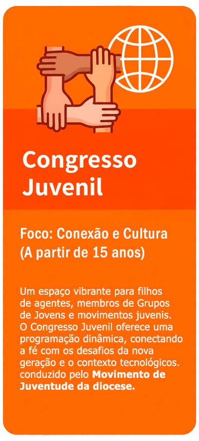 Card: Congresso Juvenil (exemplo)